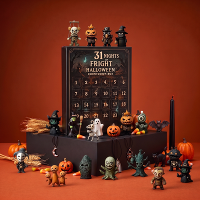 31 Nights of Fright Halloween Countdown Box